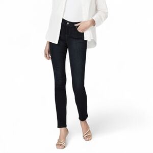 Paige Skyline Skinny Ankle Dark Blue  Jeans Pants